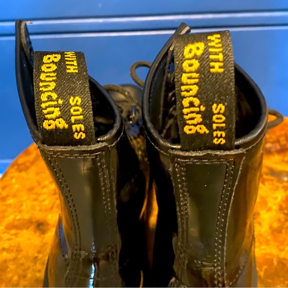 Dr. Martens Patent Leather Boots - Picture 4 of 8